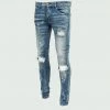 Tulones Bottoms Blue Drip Jeans