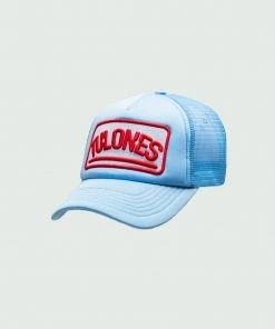Hats Sky Blue & Red Tulones Underline Patch Hat