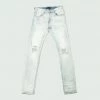 Tulones Light Wash Wrinkle Jeans Bottoms