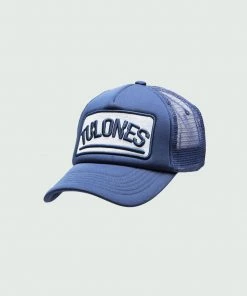 Accessories Navy Blue Tulones Underline Patch Hat