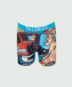 Tulones Blue Benji License Briefs Accessories