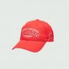 Red Tulones Staple Logo Dad Hat Hats