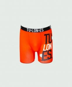 Red Tulones Stacked Logo Briefs