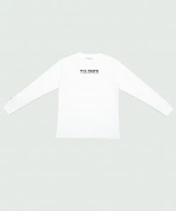 White & Black Tulones Gradient Long Sleeve