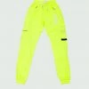 Bottoms Green Tulones Stacked Logo Nylon Cargo Pants