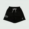 Tulones Black T Underline Definition Track Shorts