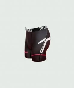 Tulones Black & Pink T Underline Double Logo Briefs
